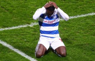 Bright Osayi-Samuel in action for QPR before moving to Fenerbahce