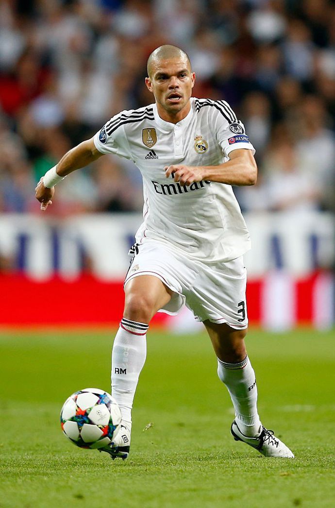 Pepe in action for Real Madrid