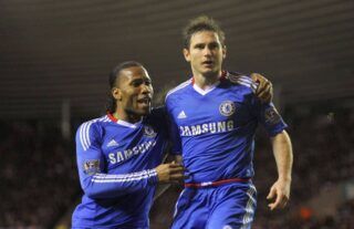 Didier Drogba and Frank Lampard