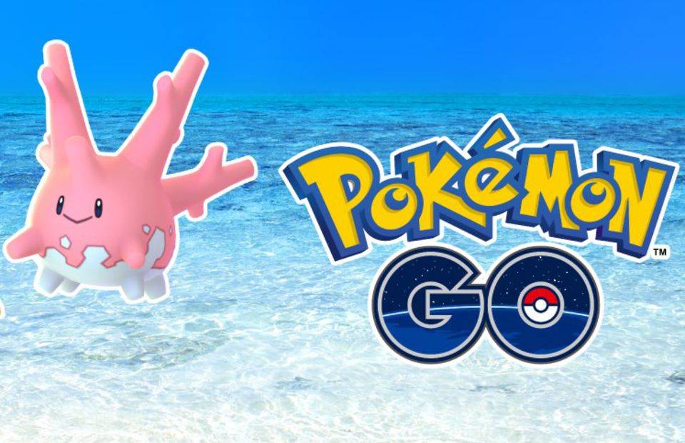 Shiny Corsola will be available for the first time in Pokémon GO