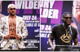 Tyson Fury will face off against Deontay Wilder on 24th July 2021.