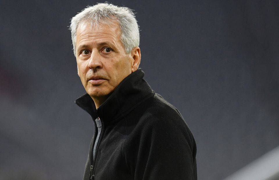 Lucien Favre during his managerial days at Borussia Dortmund
