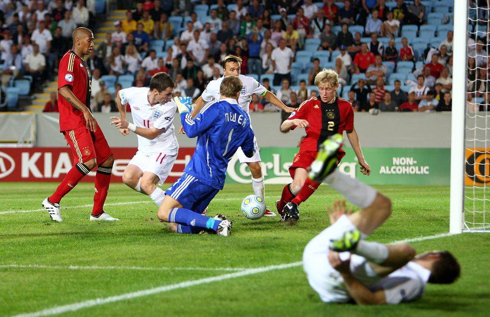 Germany beat England 4-0 in the U21 Euro final in 2009