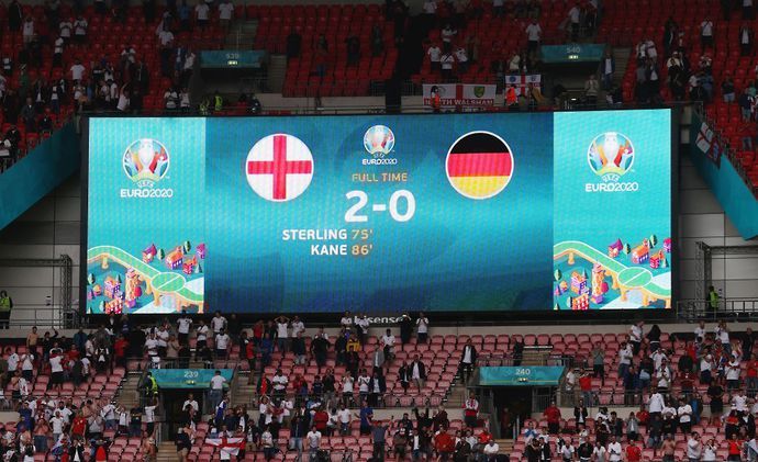 England beat Germany 2-0 at Wembley