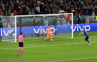 Jorginho struck the winning penalty as Italy reached the Euro 2020 final