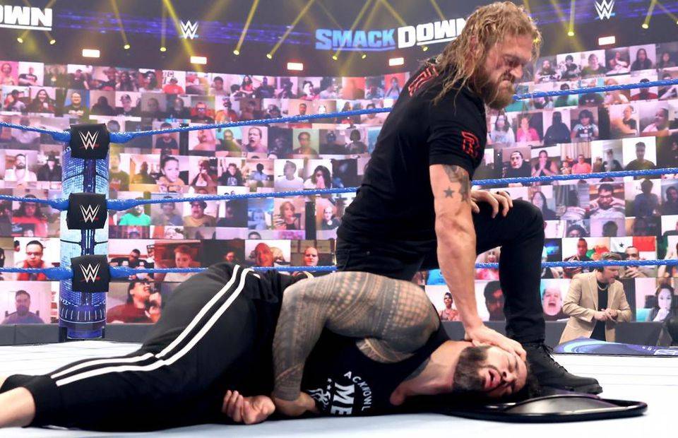 Roman Reigns and Edge will be in action on WWE SmackDown this week