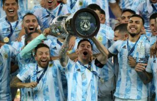 Lionel Messi won the 2021 Copa America with Argentina