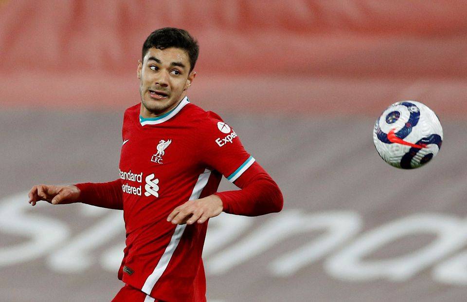Crystal Palace target Ozan Kabak in action for Liverpool