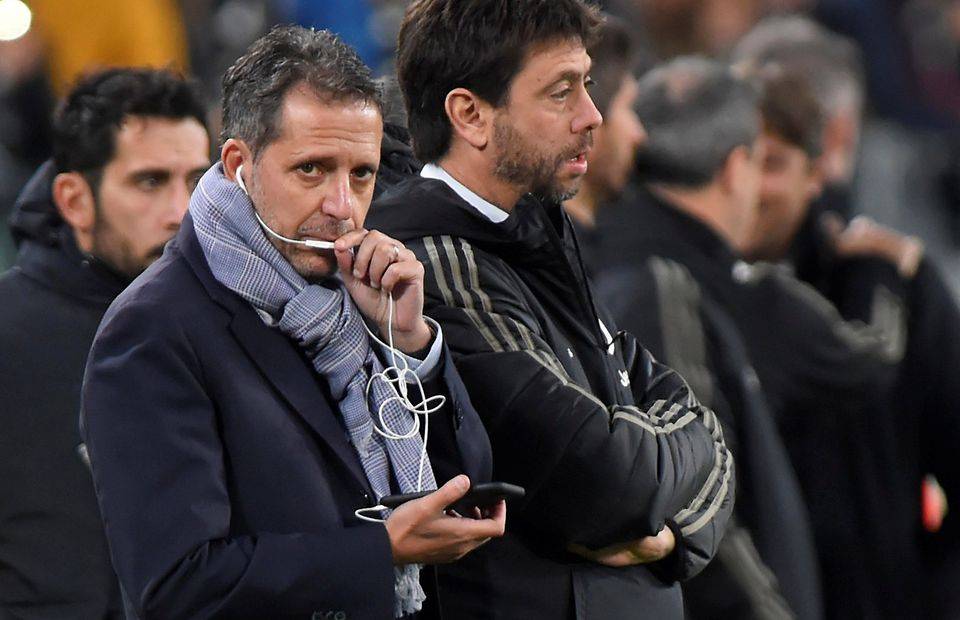 Tottenham's Fabio Paratici on the sidelines amid speculation over his transfer methods