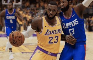 LA Lakers' Lebron James is likely to feature in NBA 2K22.
