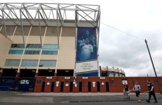 General view outside of Leeds United's Elland Road
