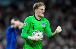 Jordan Pickford was one of the stars of Euro 2020
