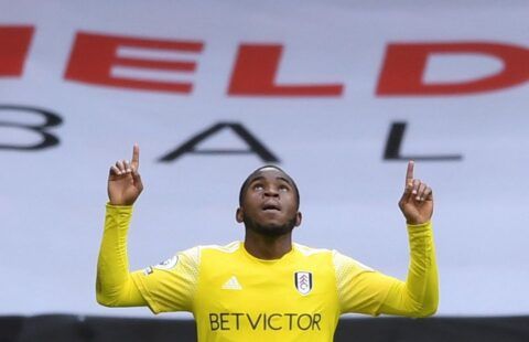 Crystal Palace target Ademola Lookman celebrates scoring