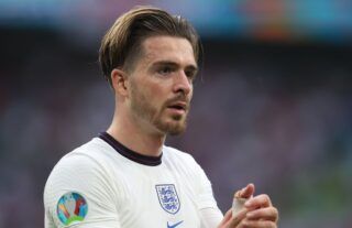 Jack Grealish applauds England fans amid speculation over his future at Aston Villa