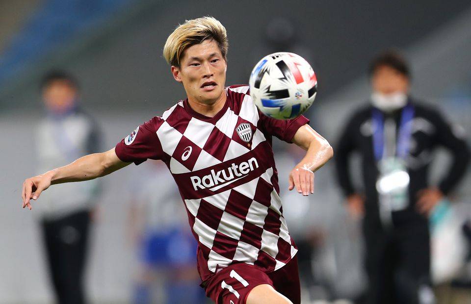 New Celtic signing Kyogo Furuhashi in action for his former club Vissel Kobe