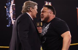 Samoa Joe called out Karrion Kross on WWE NXT