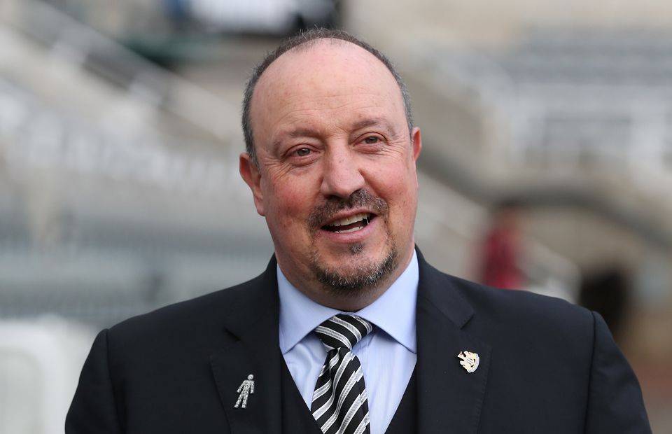 New Everton manager Rafael Benitez during his time at Newcastle