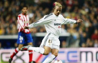 David Beckham was a fine player for Real Madrid