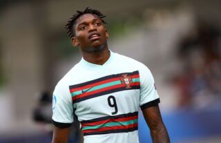 Wolves target Rafael Leao in action for Portugal Under-21s