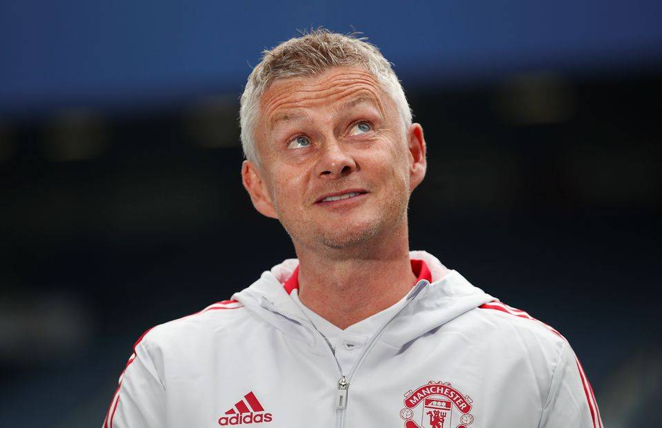 Ole Gunnar Solskjaer on the sidelines for Man United amid speculation over a move for Ruben Neves