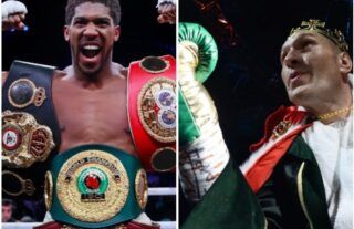 Anthony Joshua and Tyson Fury are set to face off during 2022