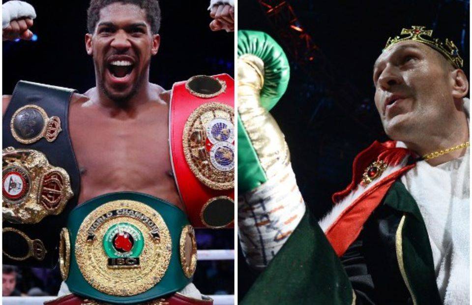 Anthony Joshua and Tyson Fury are set to face off during 2022
