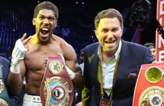 Anthony Joshua reveals why he rejected £10 million offer from a rival promoter to leave Eddie Hearn in 2015.