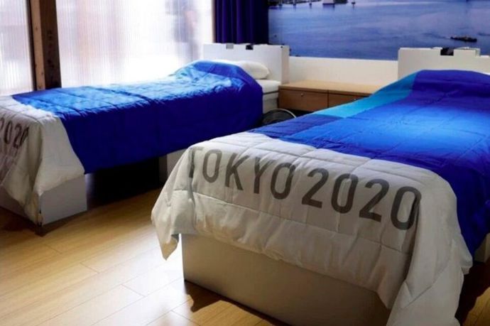 Anti-sex beds have been introduced by Tokyo officials for the Olympic Games.