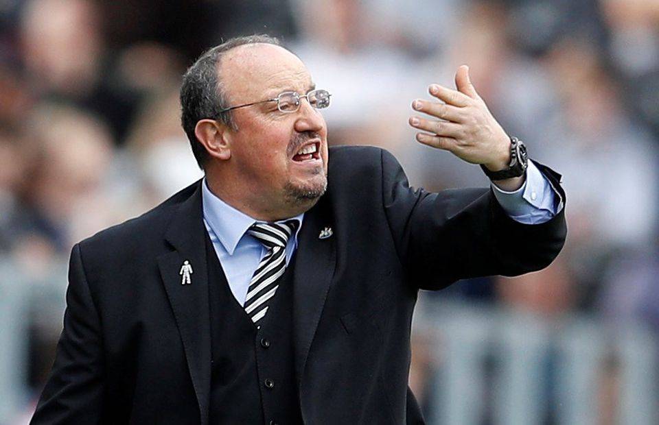 Everton manager Rafael Benitez during his time at Newcastle