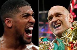 Anthony Joshua is set to take on Tyson Fury inside the boxing ring during 2022