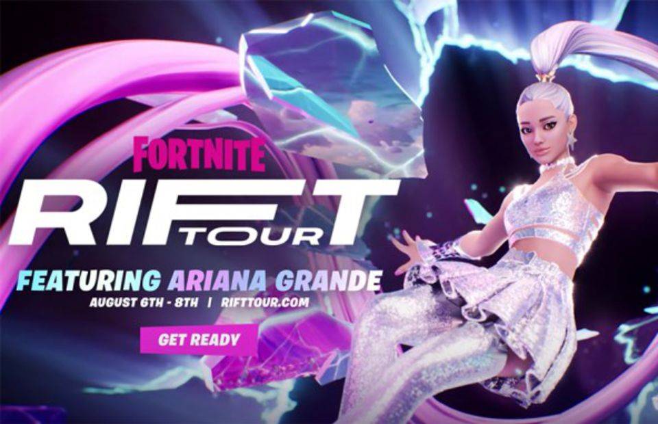 Ariana Grande will be featuring as part of Fortnite's next major in-game event.