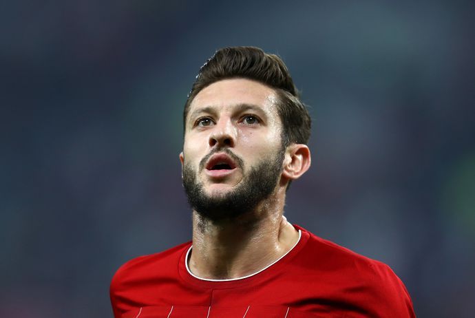 Lallana with Liverpool