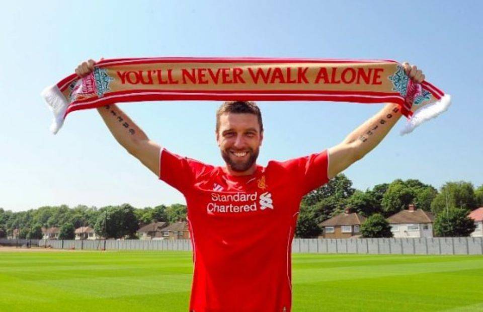 Rickie Lambert was signed by Liverpool in the summer of 2014