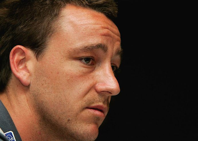 John Terry during an England press conference