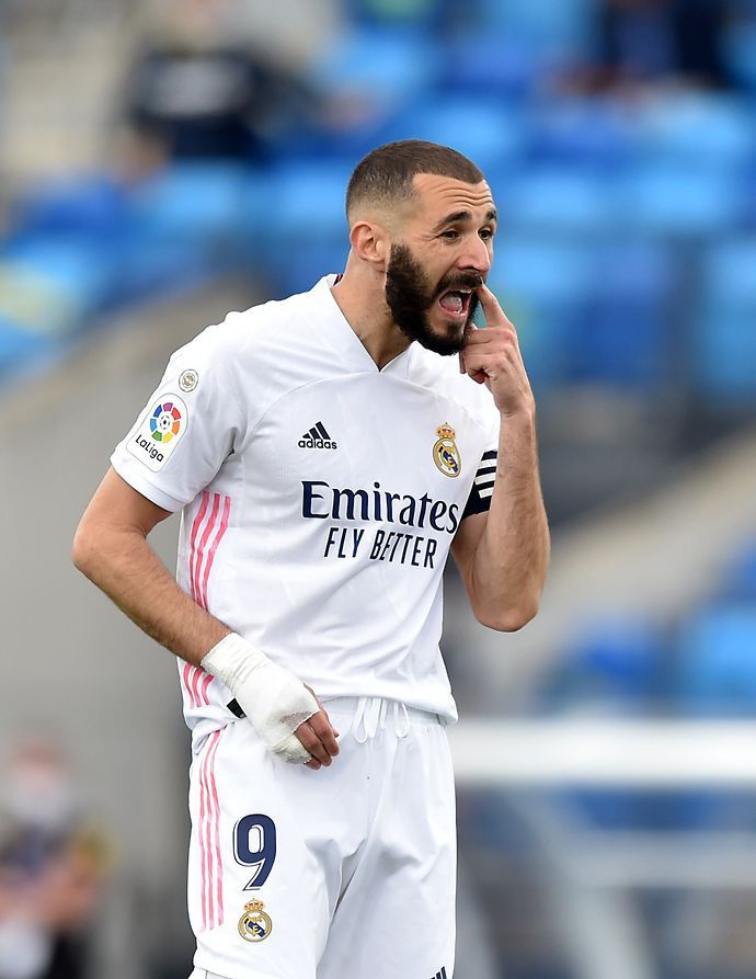 Benzema with Real Madrid