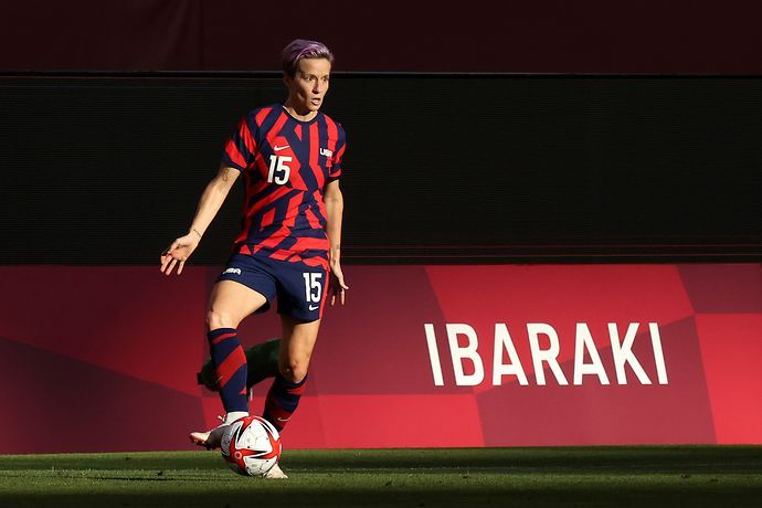 Megan Rapinoe scored twice as the US defeated Australia to earn a women's football bronze medal at the Tokyo 2020 Olympic Games