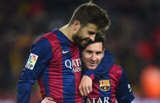 Gerard Pique & Lionel Messi spent years together at Barcelona
