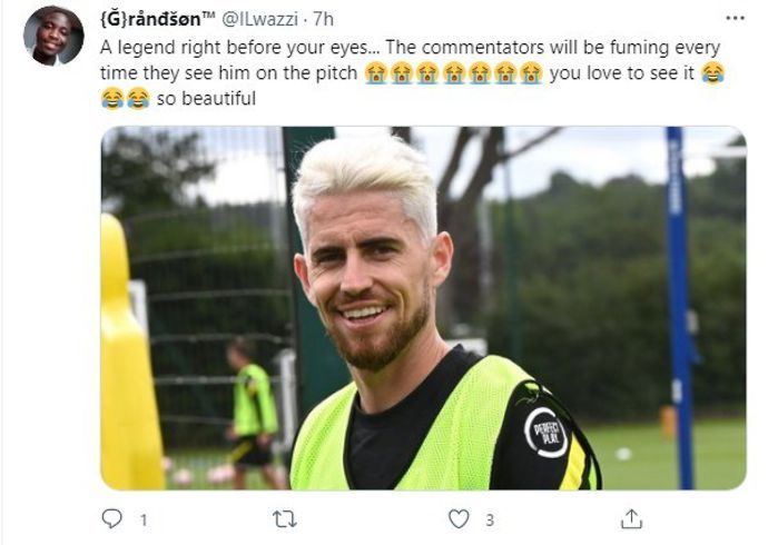 Chelsea fans hilariously react to Jorginho's new haircut
