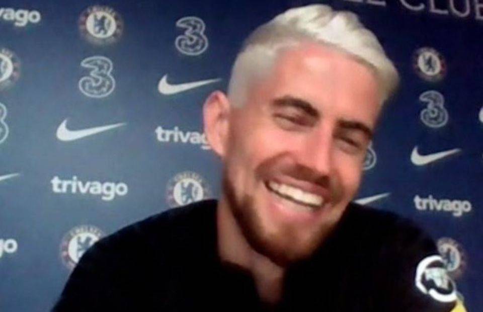 Chelsea's Jorginho mocks England as Italy star gets 'Phil Foden' hair style to celebrate winning Euro 2020.