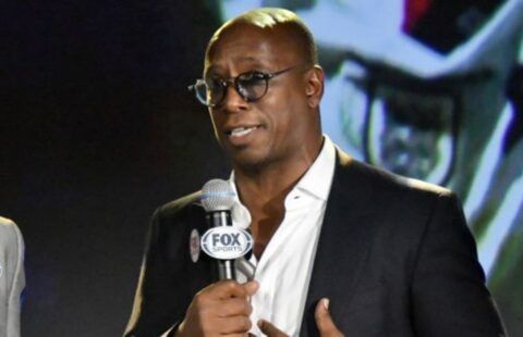Ian Wright has called out some Leicester fans for their behaviour