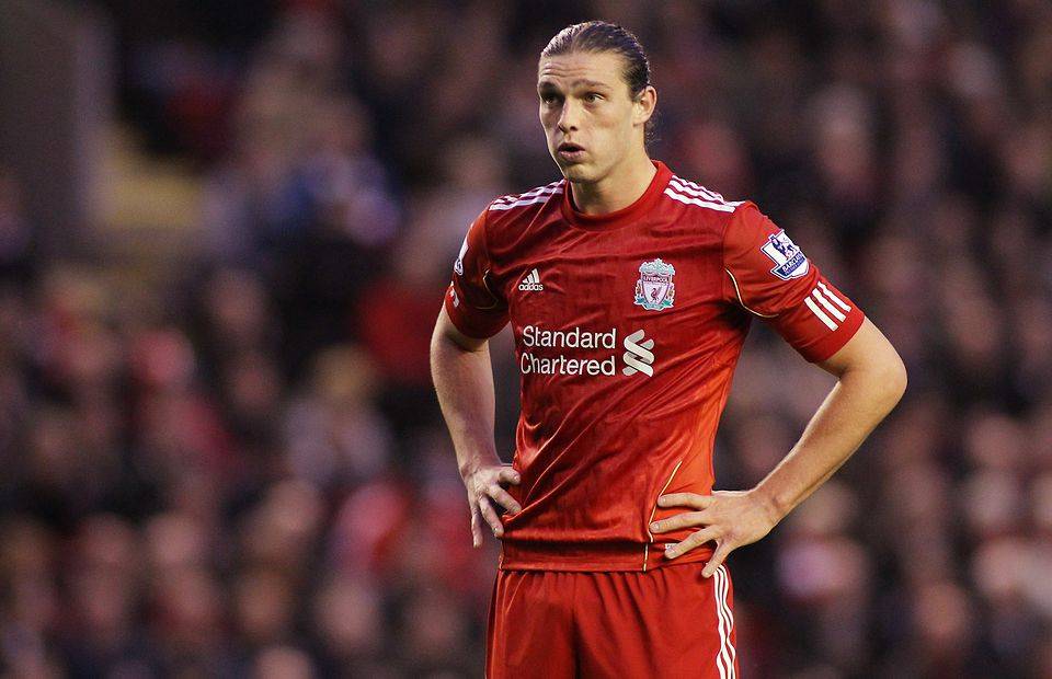 Andy Carroll in action for Liverpool