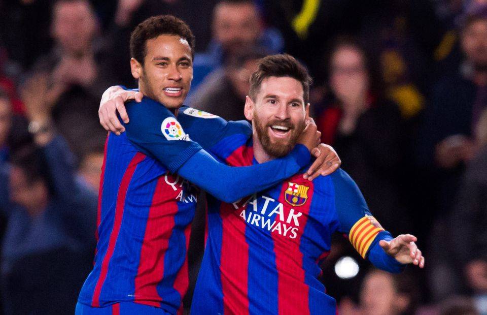Neymar & Lionel Messi are back together!