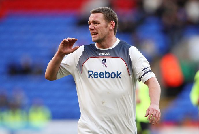 Kevin Nolan in action for Bolton