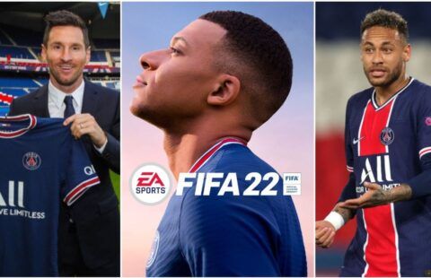 PSG will be unreal on FIFA 22 with Lionel Messi, Kylian Mbappe and Neymar