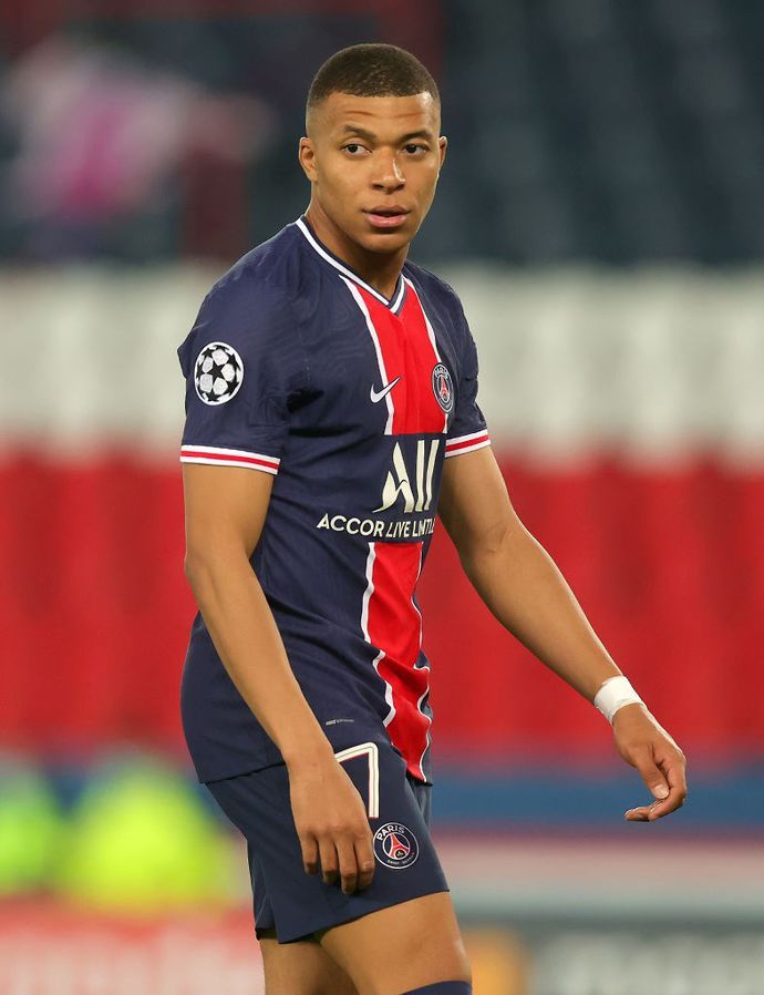 Mbappe with PSG