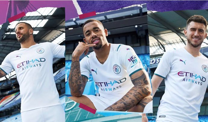 Manchester City away kit 2021/22