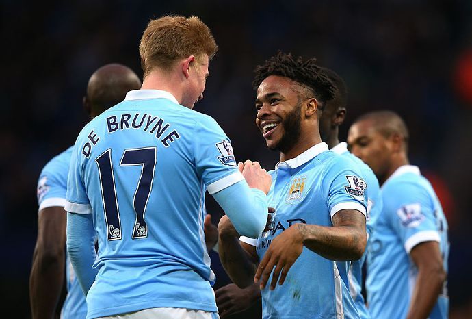 De Bruyne & Sterling with City