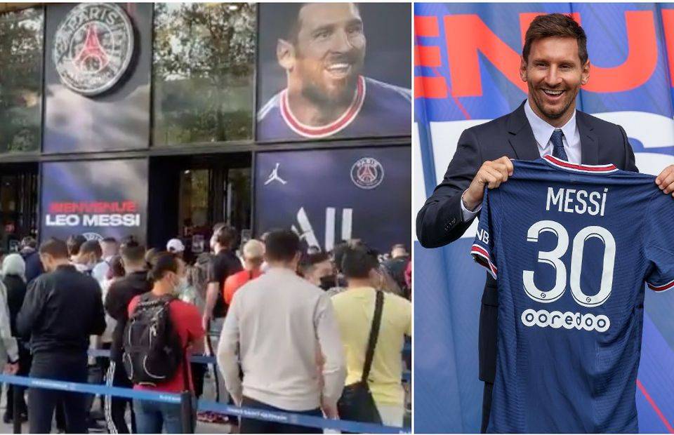 PSG sold €20m of Messi shirts in seven minutes
