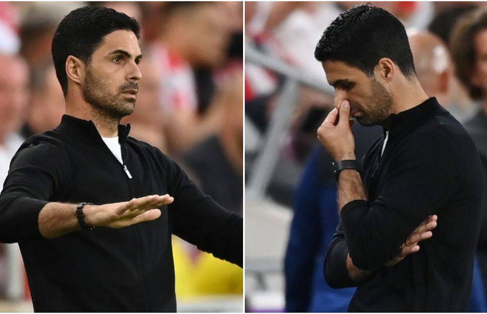 Arsenal manager Mikel Arteta is the favourite to be first Premier League boss sacked this season.