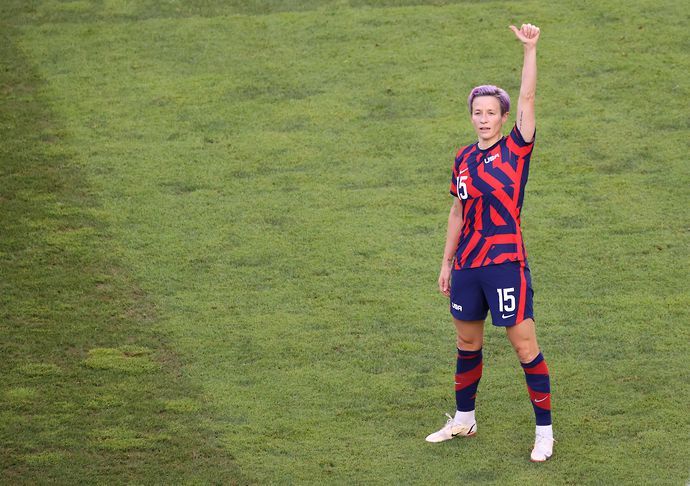 Megan Rapinoe helped the US earn a bronze medal at the Tokyo 2020 Olympic Games